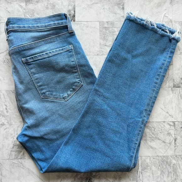 L'AGENCE High Rise Cropped Slim Camden Jeans - Picture 1 of 7